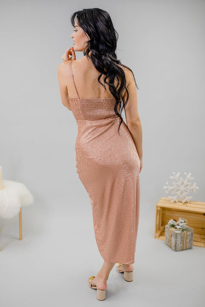 Black Cut Out Evening Maxi Dress