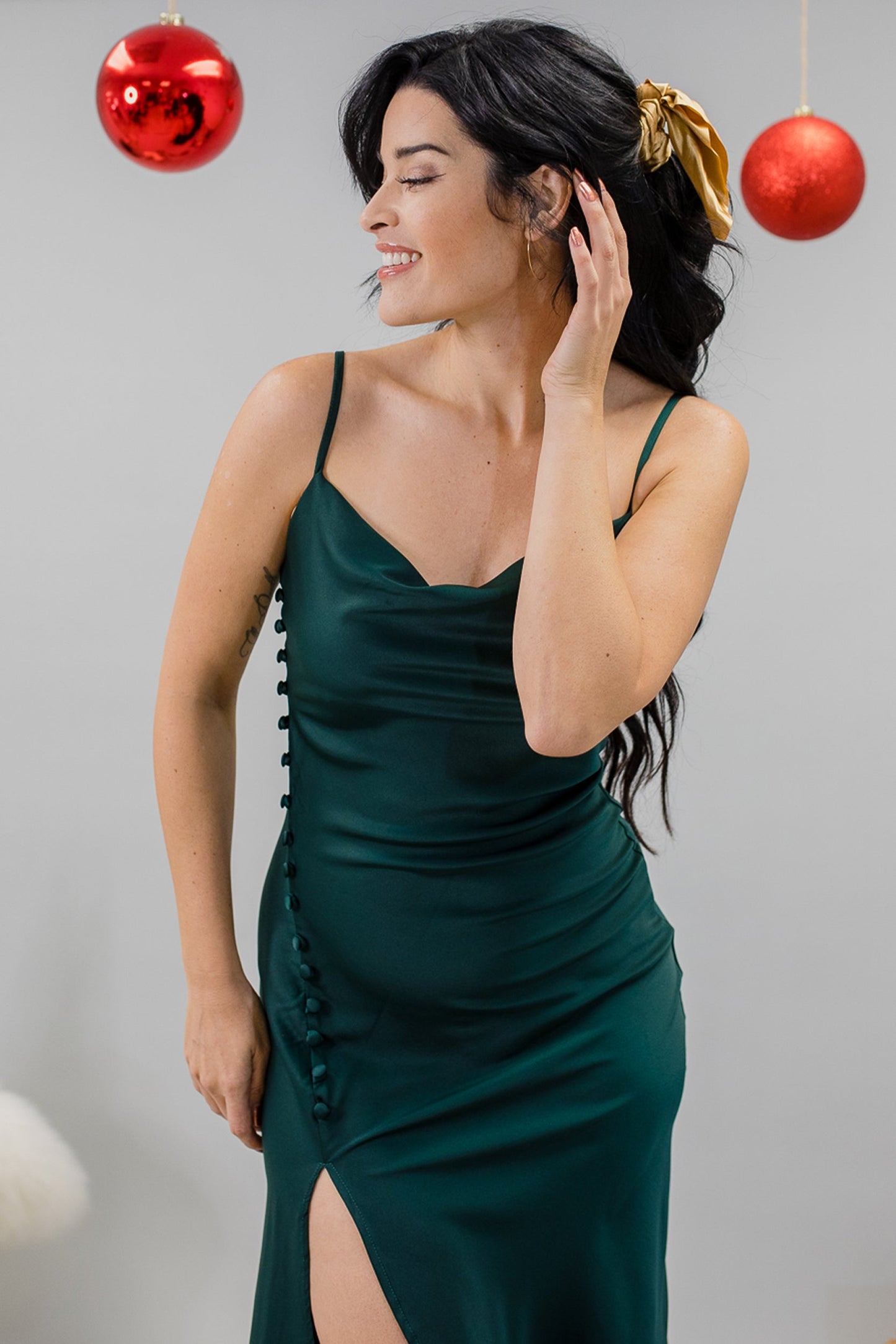 Frigid Heart Slip Dress