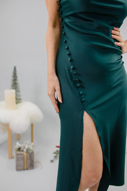 Frigid Heart Slip Dress