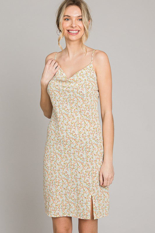 Floral Blossom Slip Dress